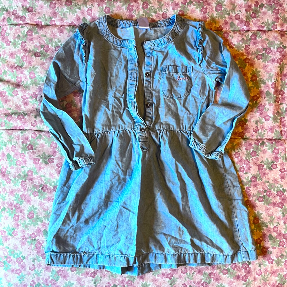 (2for$10) Denim Dress! (3T)